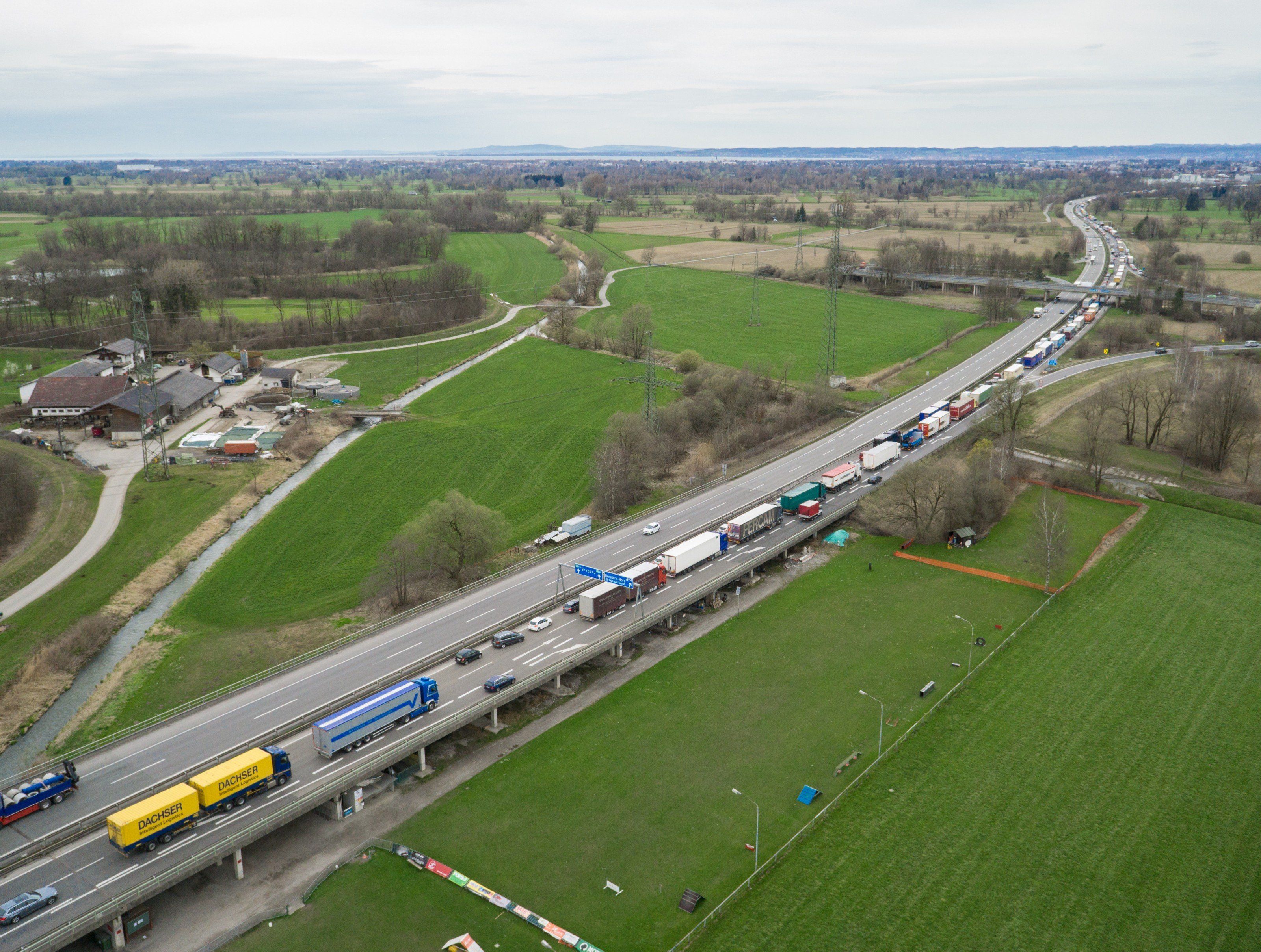 Dass schon bei Dornbirn-Nord nichts mehr geht, ist auf der A14 selten geworden. Dass schon bei Dornbirn-Nord nichts mehr geht, ist auf der A14 selten geworden.