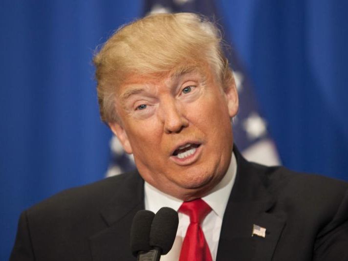 Seine Frisur gilt als eines der Markenzeichen von Donald Trump Seine Frisur gilt als eines der Markenzeichen von Donald Trump