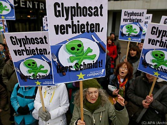 Protest gegen das Pflanzenschutzmittel Glyphosat Protest gegen das Pflanzenschutzmittel Glyphosat