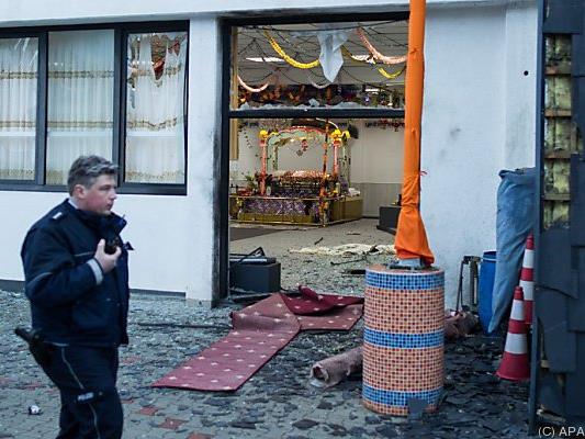 Verletzte bei Explosion in hinduistischem Gebetshaus