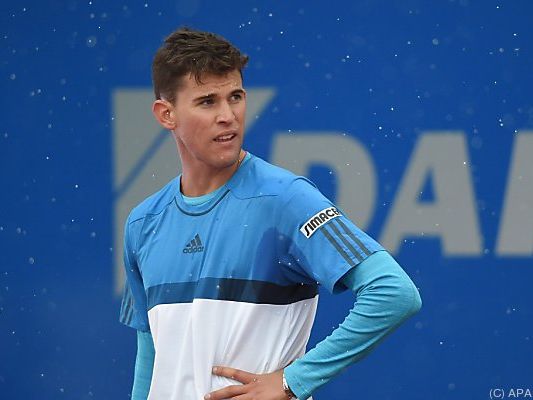 Thiem gewann das wegen Schneefalls unterbrochene Spiel gegen Giraldo Thiem gewann das wegen Schneefalls unterbrochene Spiel gegen Giraldo