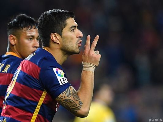 Mit Suarez in Topform schwer zu stoppen Mit Suarez in Topform schwer zu stoppen