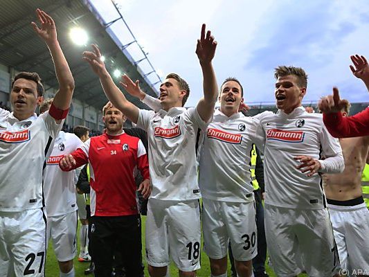 Die Breisgauer feiern den Aufstieg Die Breisgauer feiern den Aufstieg