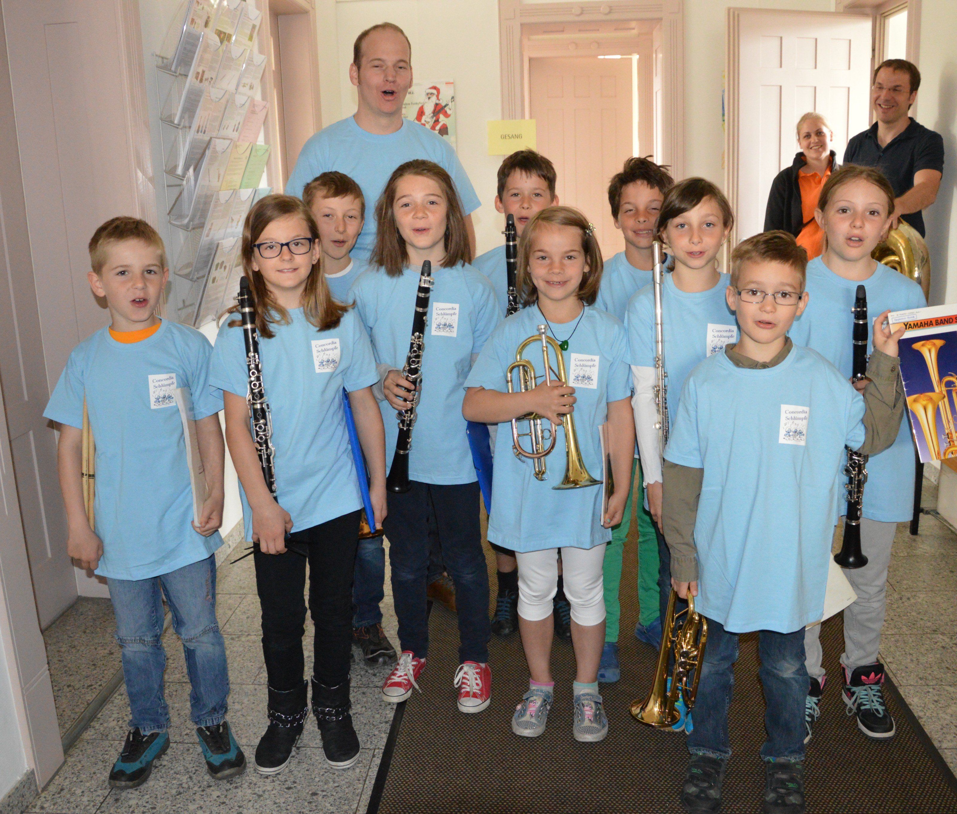 Tag der offenen Tür in der Rheintalischen Musikschule (hier die Jüngsten des MV Concordia ) Tag der offenen Tür in der Rheintalischen Musikschule (hier die Jüngsten des MV Concordia )