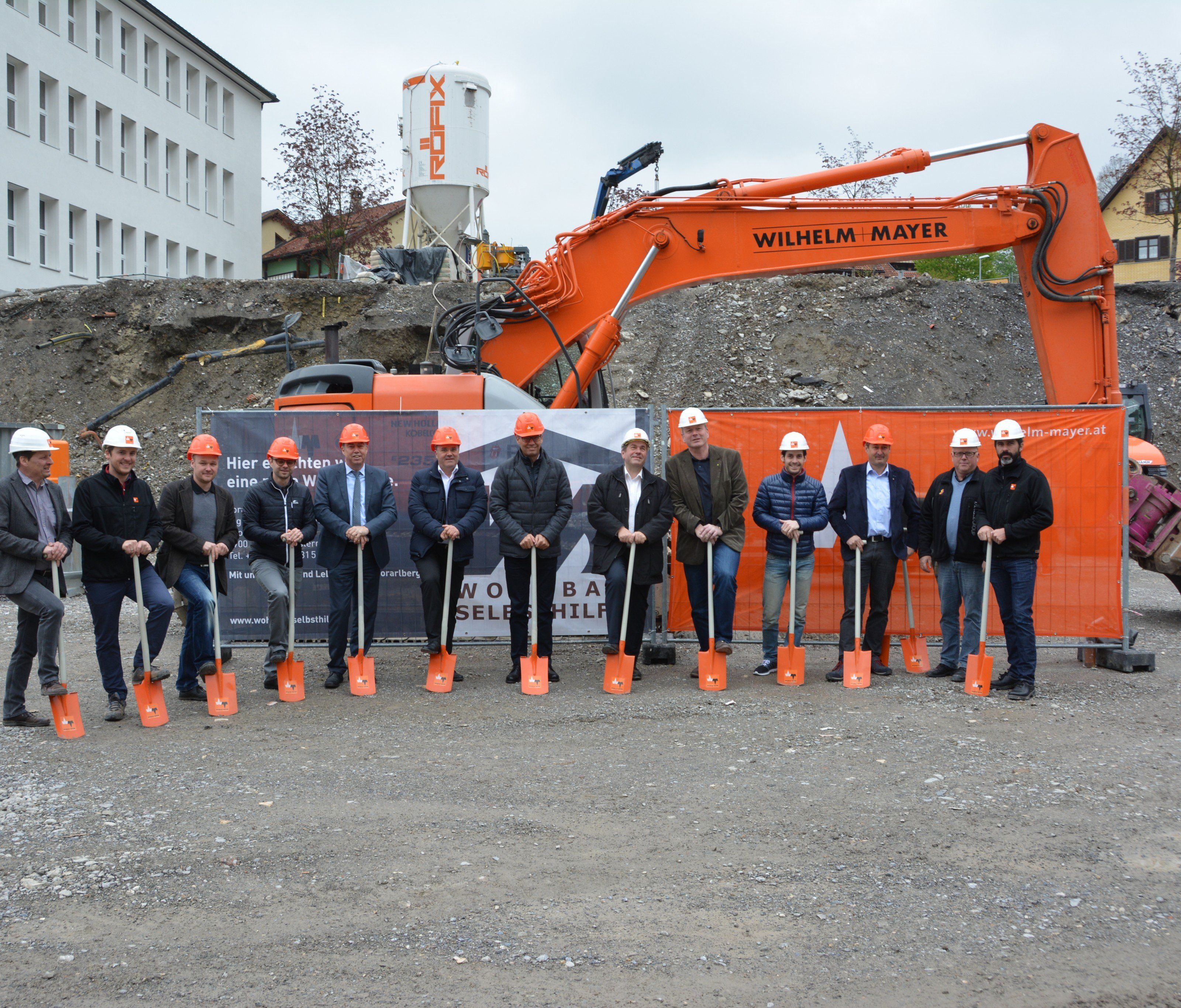 Spatenstich beim Projekt "Wohnen im Wieden" Spatenstich beim Projekt "Wohnen im Wieden"