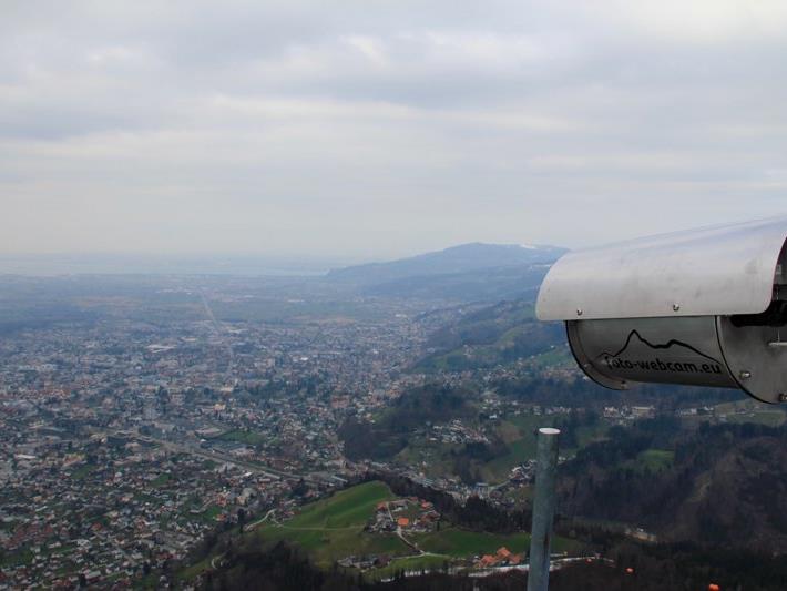 Die neue Foto-Webcam liefert hochauflösende Bilder vom Karren mit Blick nach Nordwesten zum Bodensee.