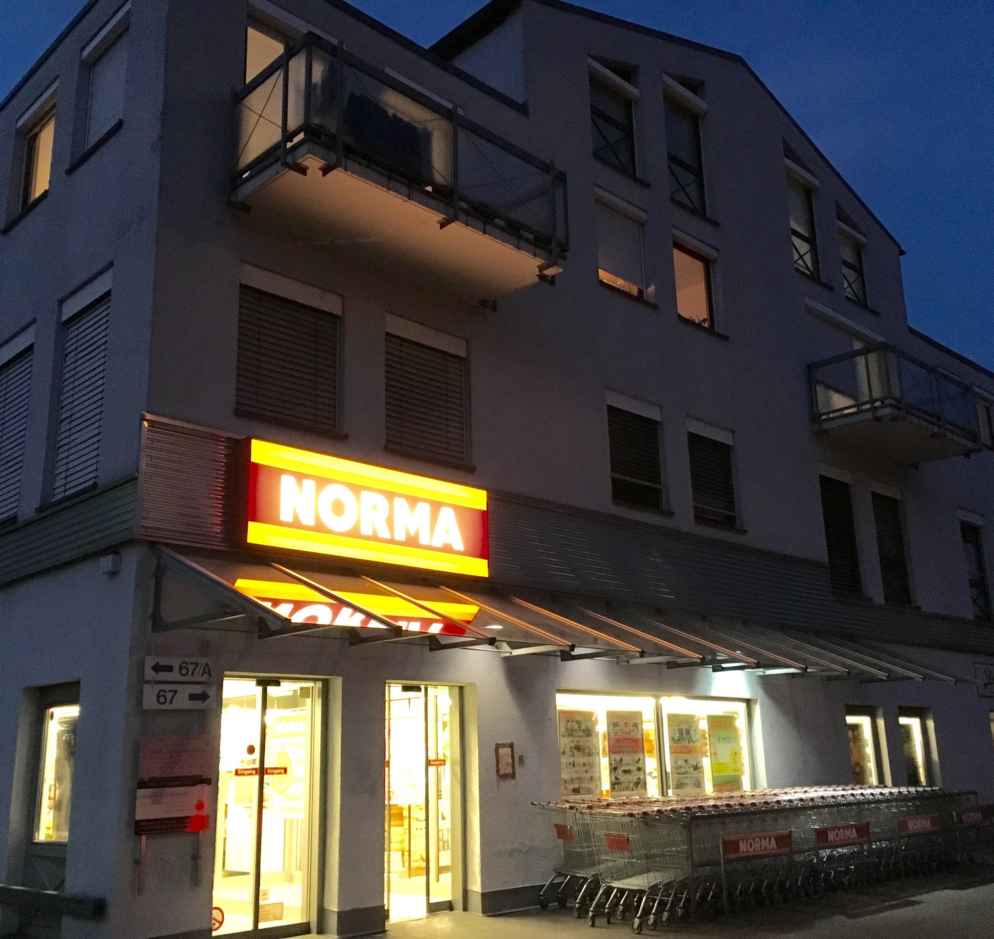 Überfall auf Norma-Filiale. Überfall auf Norma-Filiale.