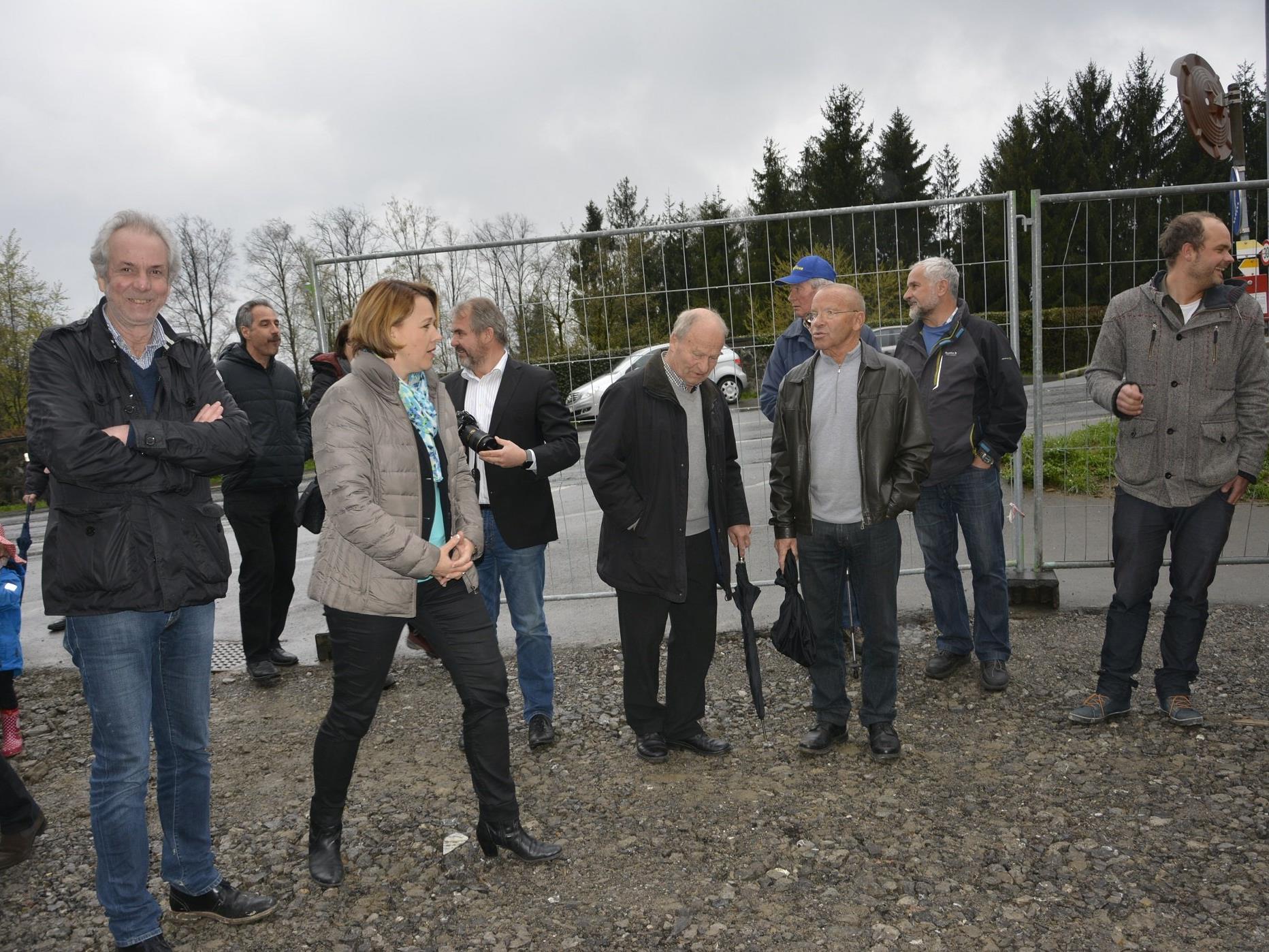 Die Stadt Dornbirn lud am 8. April zur Besichtung des neuen Feuerwehrhauses nach Watzenegg ein.