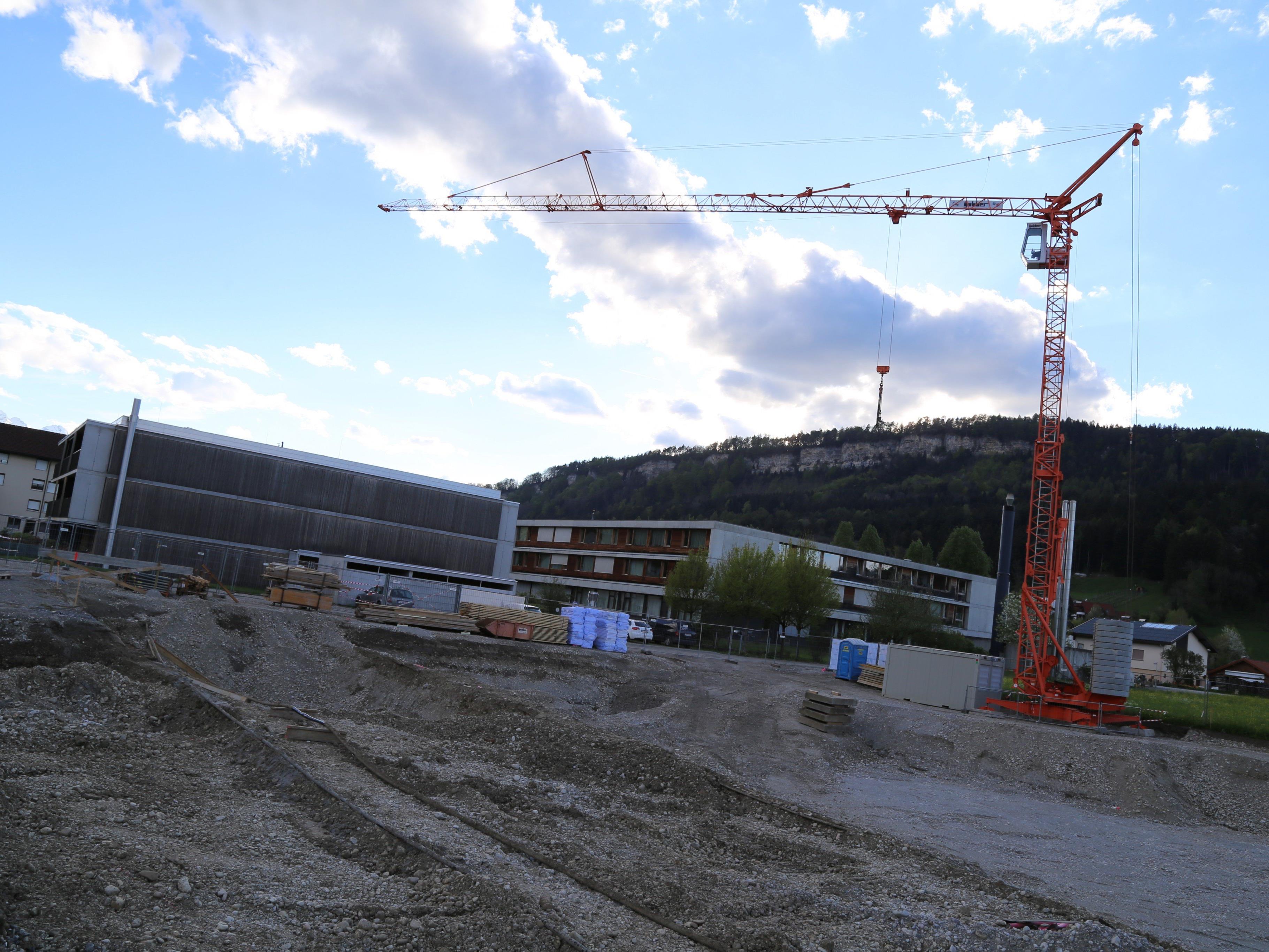 Kürzlich erfolgte der Baustart des Pilotprojekts neben dem Haus Tosters in Feldkirch.