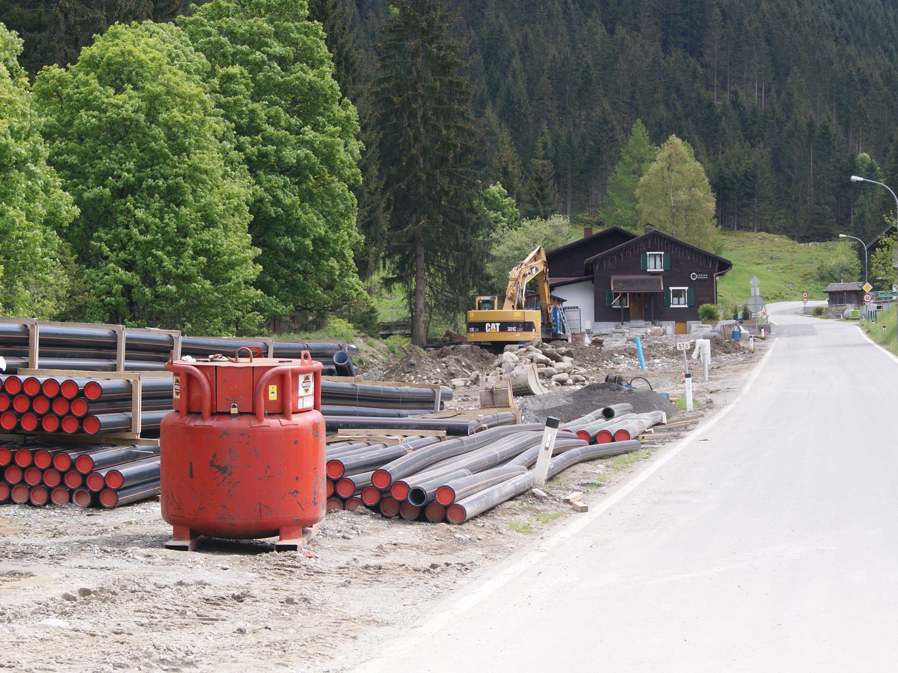 Die Kanalarbeiten in Gaschurn beschäftigen die Bezirkshauptmannschaft.