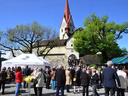 Traditionelles landesweites Pilgerereignis auf dem Rankweiler Liebfrauenberg mit u.a. Bischof Elbs zieht jedes Jahr hunderte Gläubige an. Traditionelles landesweites Pilgerereignis auf dem Rankweiler Liebfrauenberg mit u.a. Bischof Elbs zieht jedes Jahr hunderte Gläubige an.