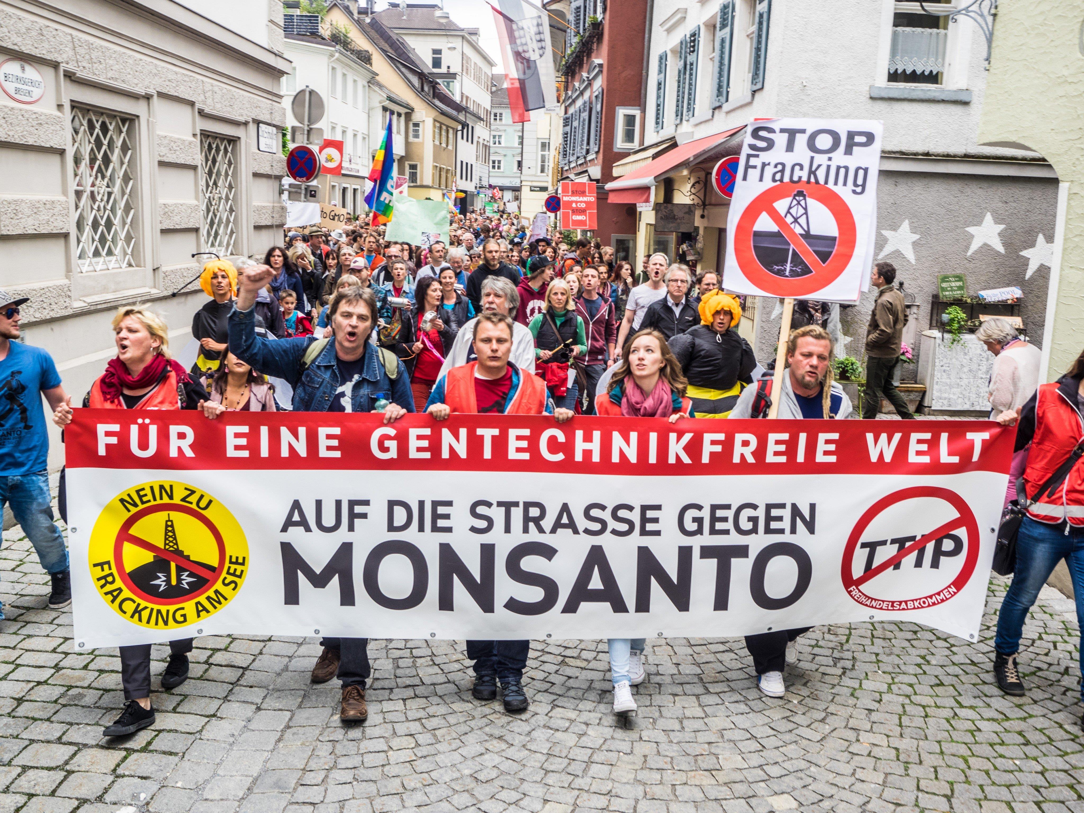In den vergangenen Jahren haben Tausende Vorarlbergerinnen und Vorarlberger am „March against Monsanto“ teilgenommen.