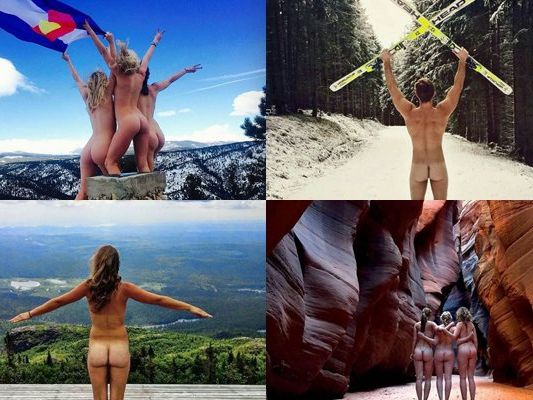 Der neue Instagram-Hype: Nacktfotos in der Natur im Internet teilen. Der neue Instagram-Hype: Nacktfotos in der Natur im Internet teilen.
