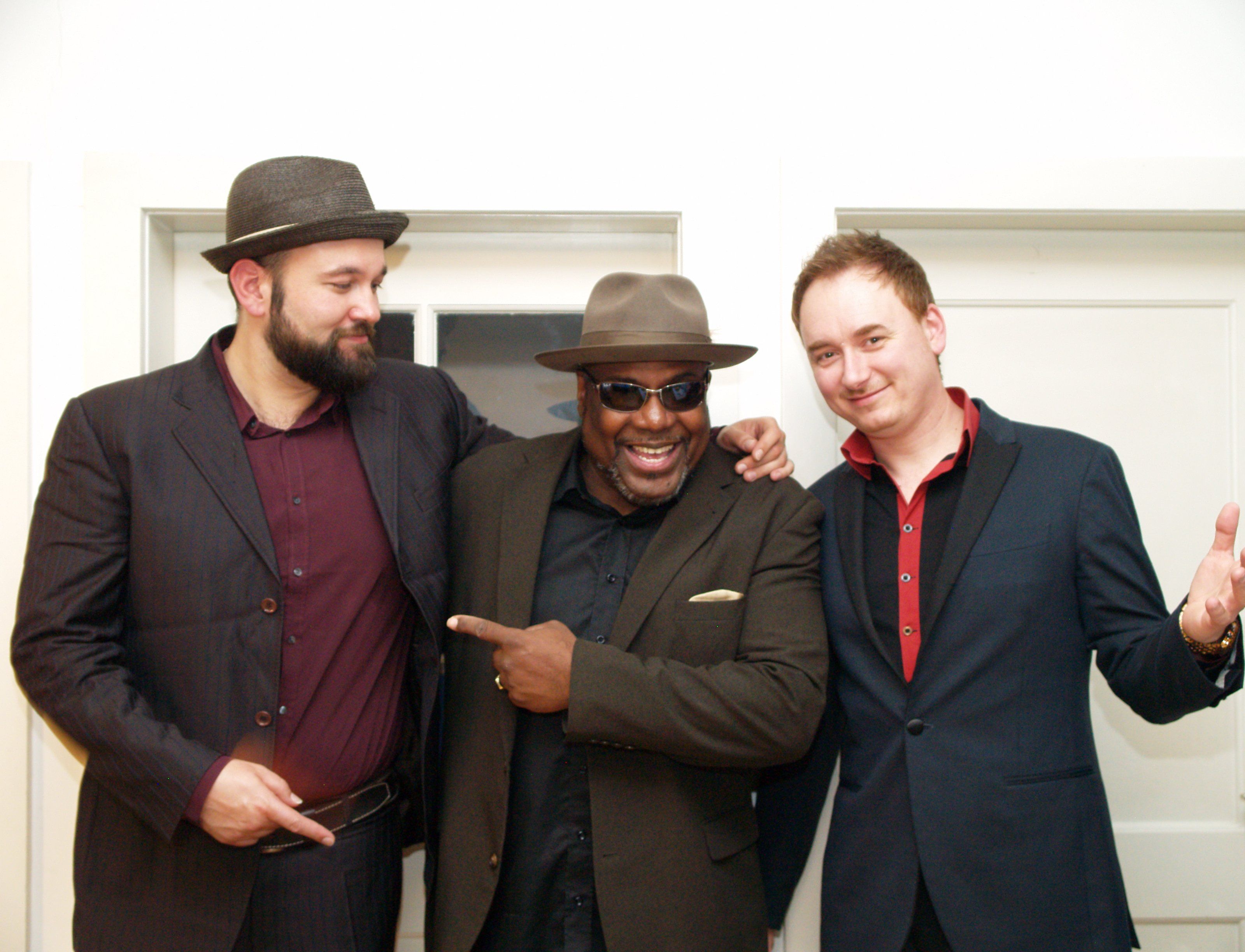 Cesare Nolli, Big Daddy Wilson und  Paolo Legramandi Cesare Nolli, Big Daddy Wilson und  Paolo Legramandi