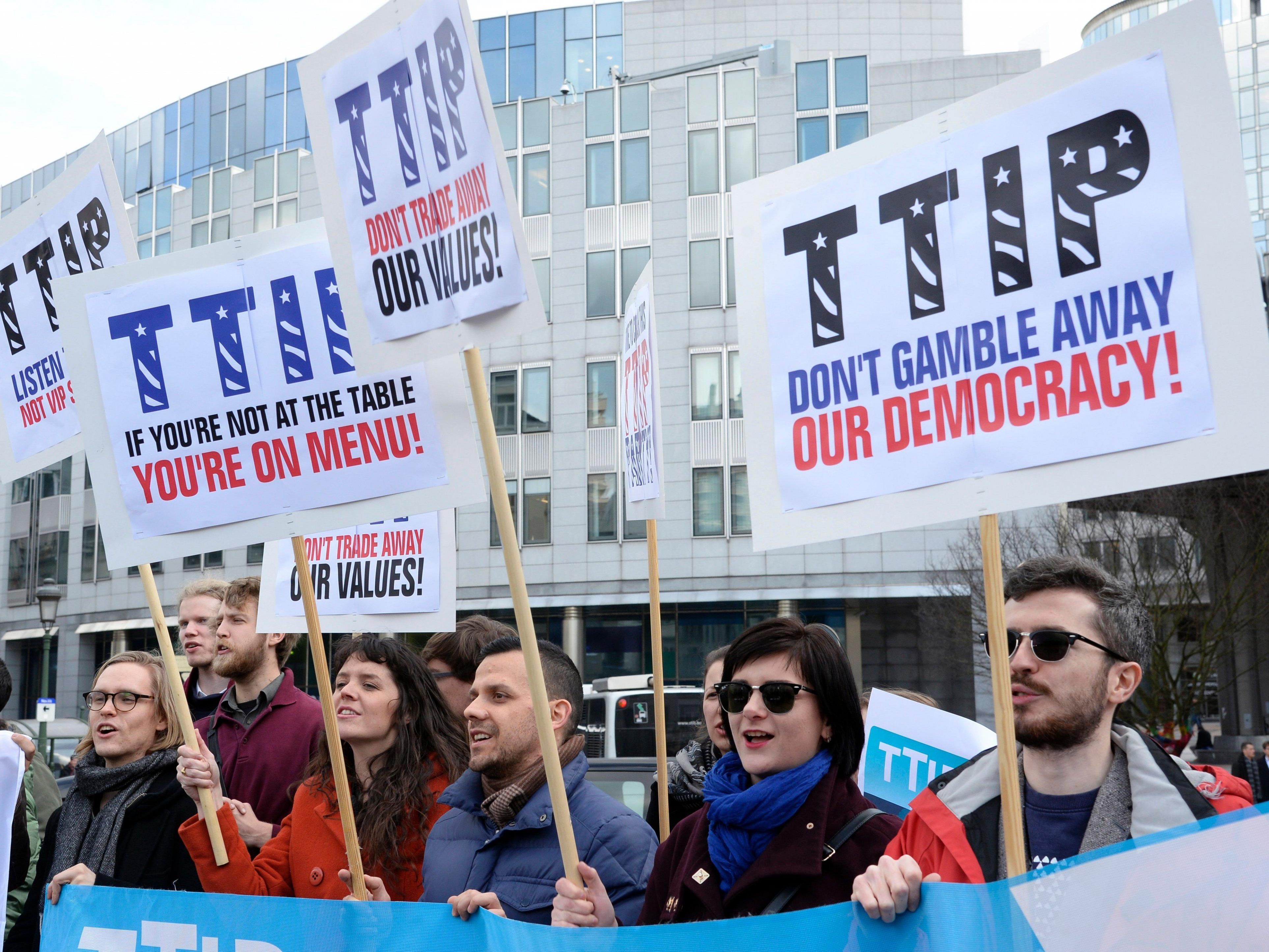 TTIP steht wieder einmal im Zentrum einer spannenden Debatte.