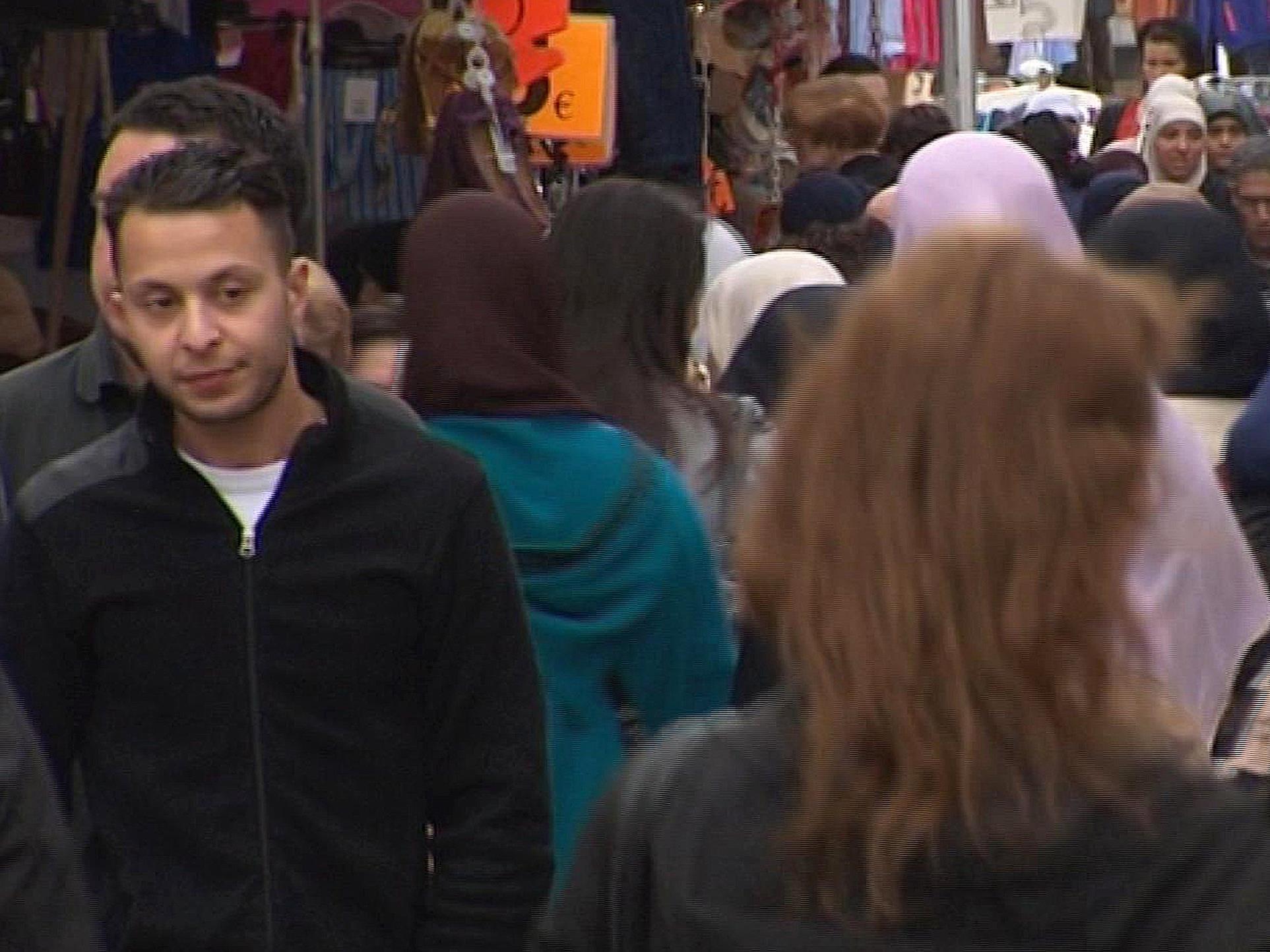 Standbild eines Videos zeigt den mutmaßlichen Paris-Terroristen Salah Abdeslam.
