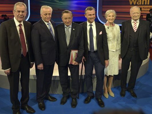 Die Kandidaten der Bundespräsidentenwahl 2016 am Sonntag Die Kandidaten der Bundespräsidentenwahl 2016 am Sonntag