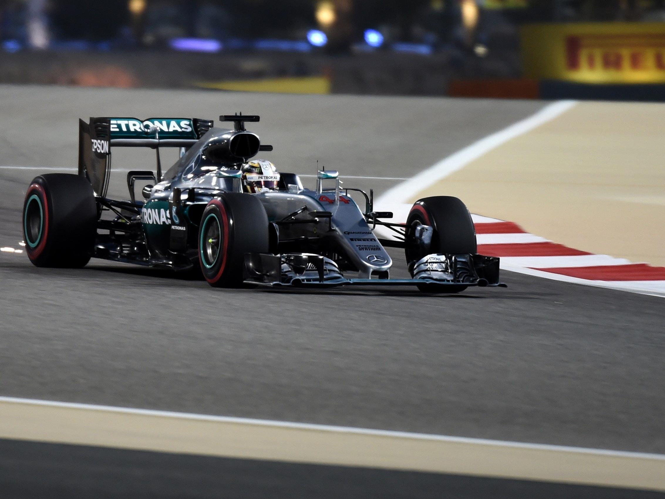 Lewis Hamilton könnte in Bahrain zum dritten Mal in Folge gewinnen - als erster überhaupt.