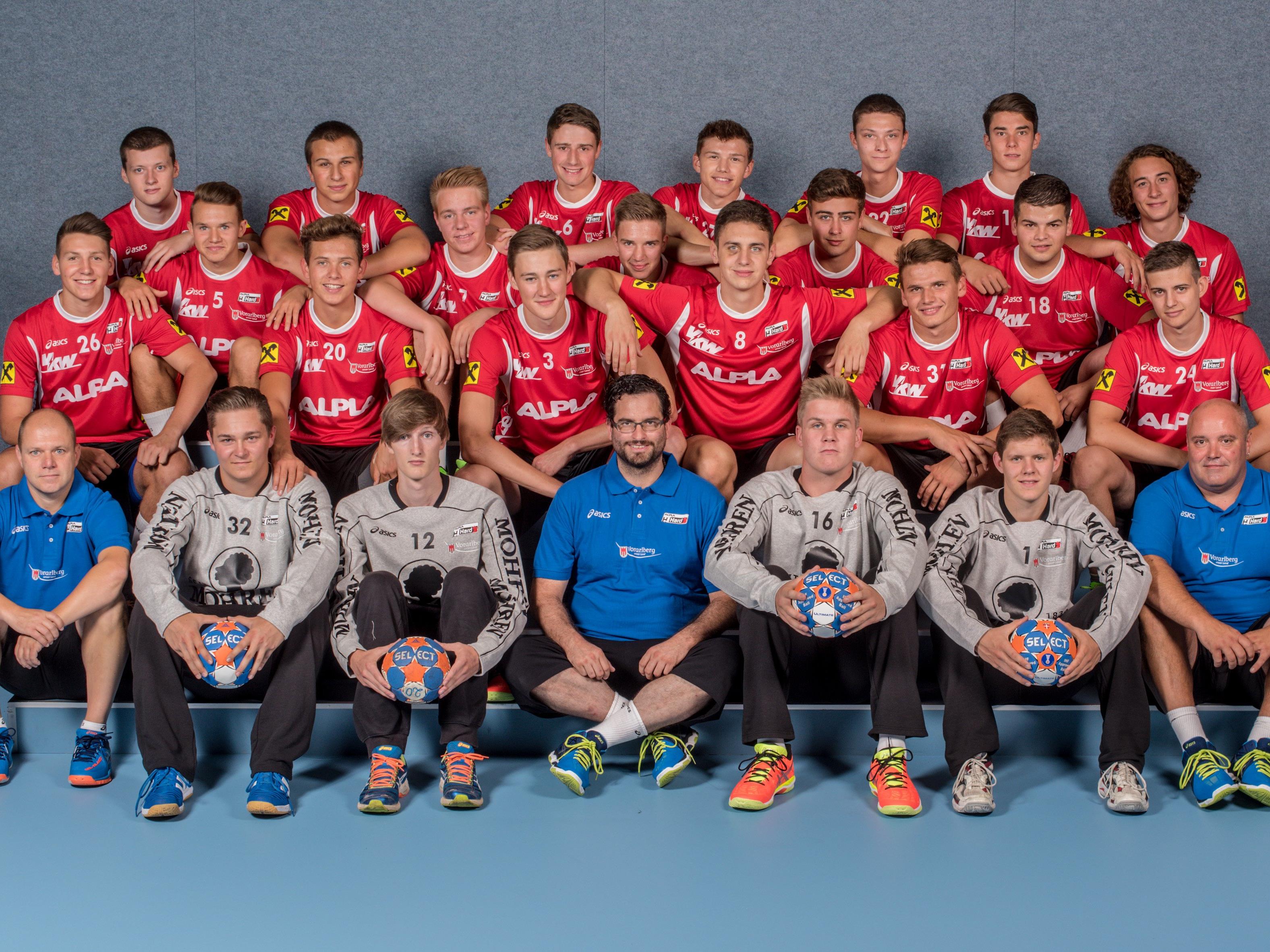 Die U20-Mannschaft des ALPLA HC Hard gewinnt das Obere-Play-off der Handball Liga Austria.