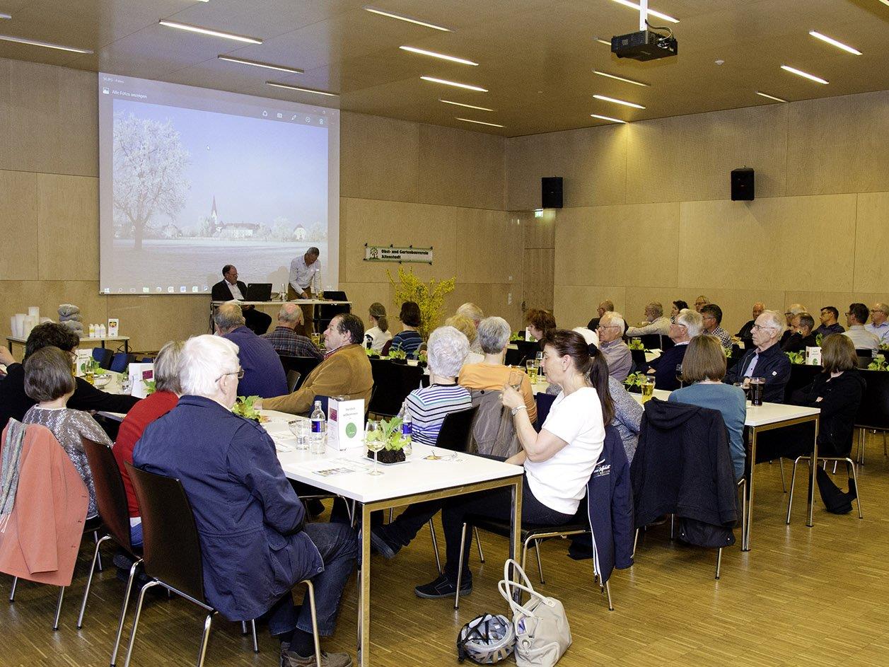 Jahreshauptversammlung des Obst- und Gartenbauverein Altenstadt.