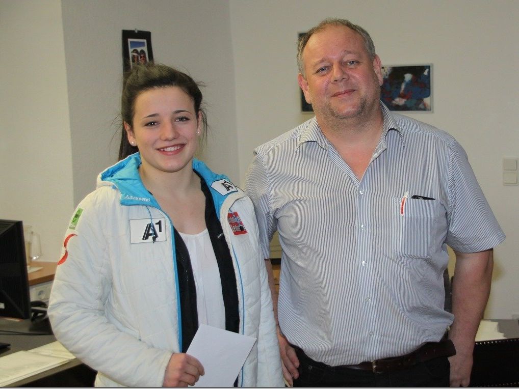 Pia Schmid will noch hoch hinaus Pia Schmid will noch hoch hinaus