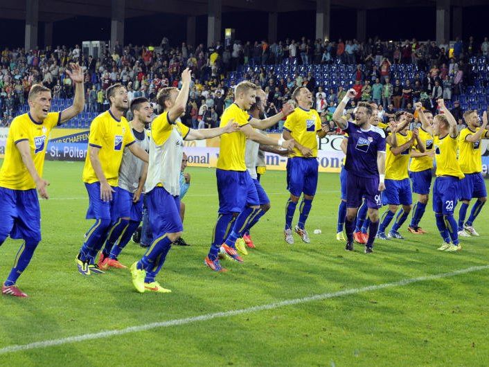 Sieg für den SKN St. Pölten am Dienstag. Sieg für den SKN St. Pölten am Dienstag.