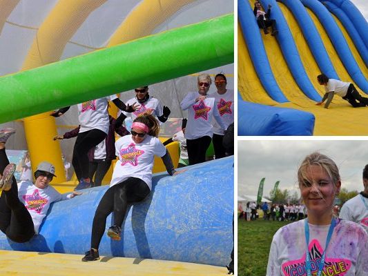 Der Color Obstacle Rush ging im Magna Racino in Ebreichsdorf über die Bühne. Der Color Obstacle Rush ging im Magna Racino in Ebreichsdorf über die Bühne.