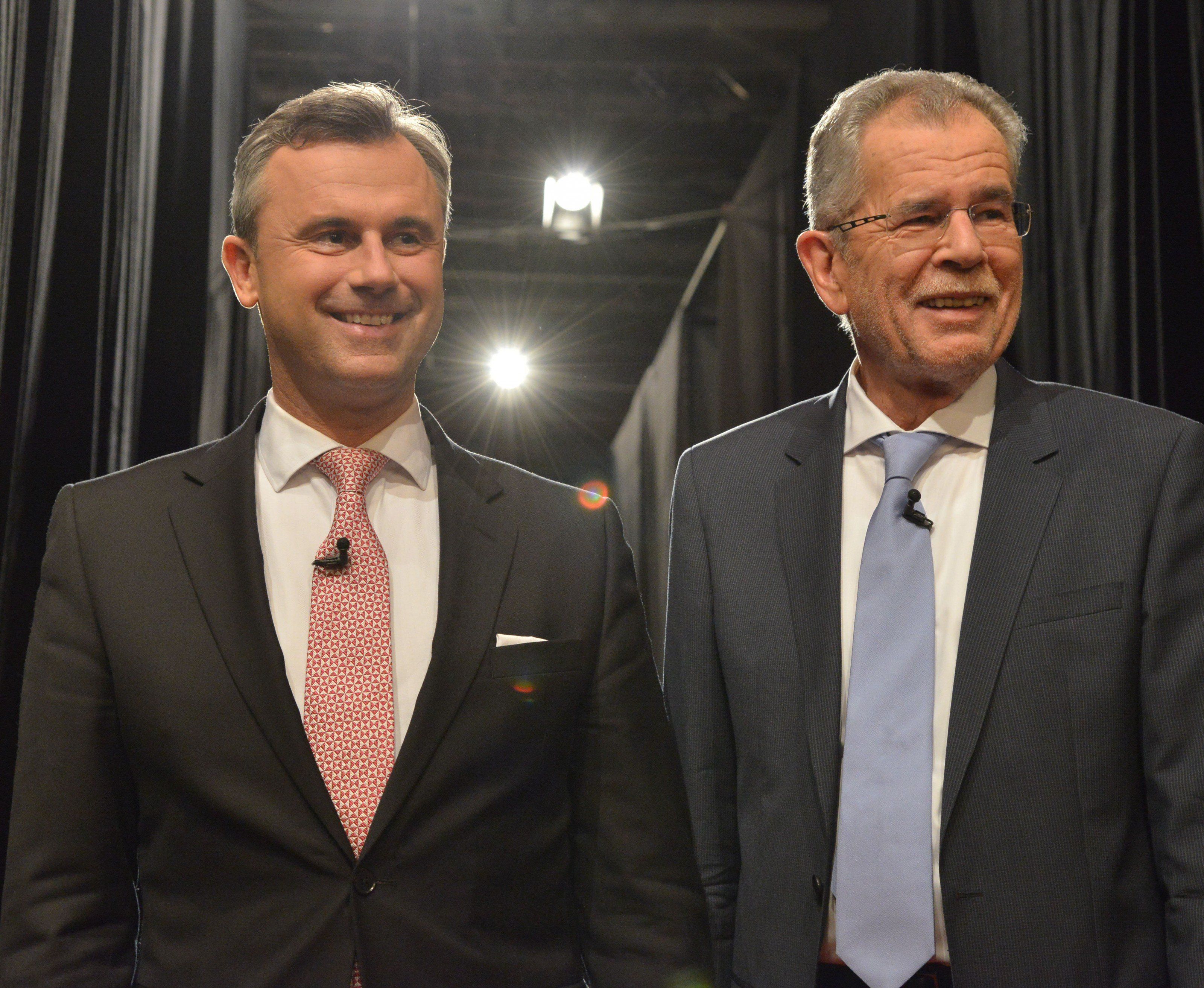 Hofer lag in 58 der 96 Vorarlberger Gemeinden voran, Van der Bellen verbuchte in 20 Gemeinden den größten Stimmenanteil für sich Hofer lag in 58 der 96 Vorarlberger Gemeinden voran, Van der Bellen verbuchte in 20 Gemeinden den größten Stimmenanteil für sich