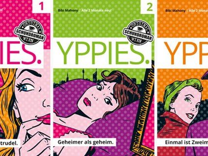 Drei Bände der "Yppies" sind bereits als Buch erschienen Drei Bände der "Yppies" sind bereits als Buch erschienen