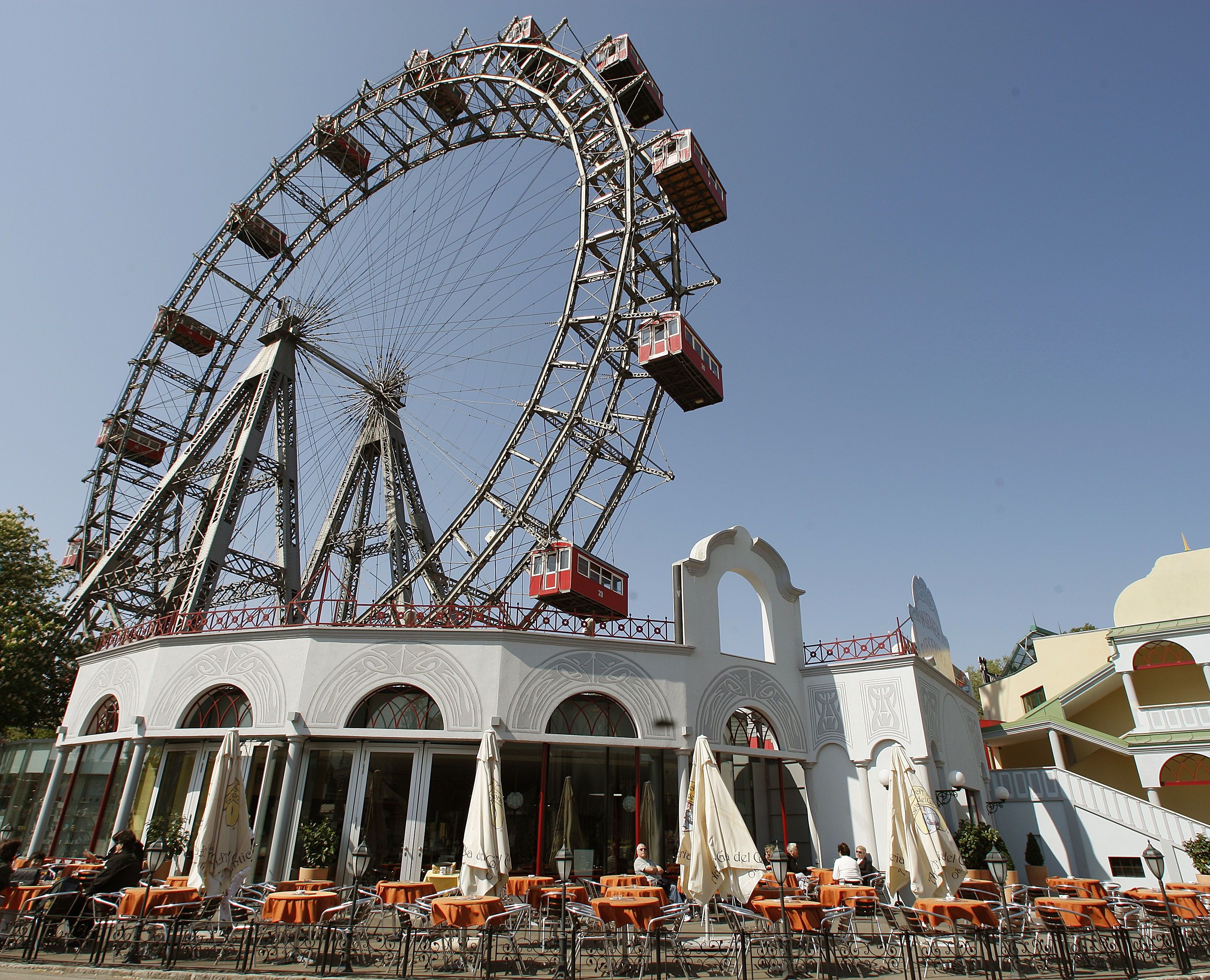 Das Wiener Riesenrad. Das Wiener Riesenrad.