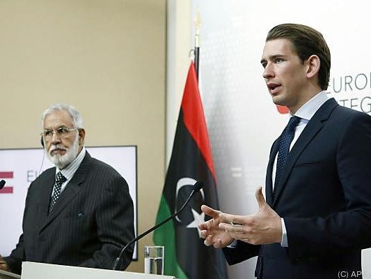 Kurz traf Amtskollegen Siyala in Wien Kurz traf Amtskollegen Siyala in Wien