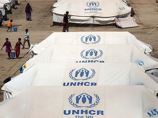 UNO fehlt Geld, um zwei Millionen Flüchtlinge in Zelten unterzubringen