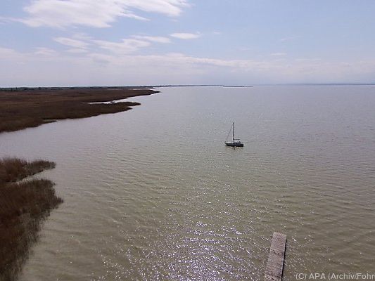 In Seenot auf dem Neusiedler See In Seenot auf dem Neusiedler See