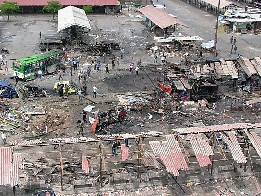 Veheerendste Anschläge in der Region Veheerendste Anschläge in der Region
