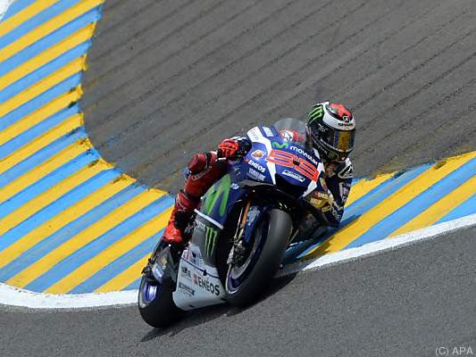Lorenzo war in Frankreich der Schnellste Lorenzo war in Frankreich der Schnellste