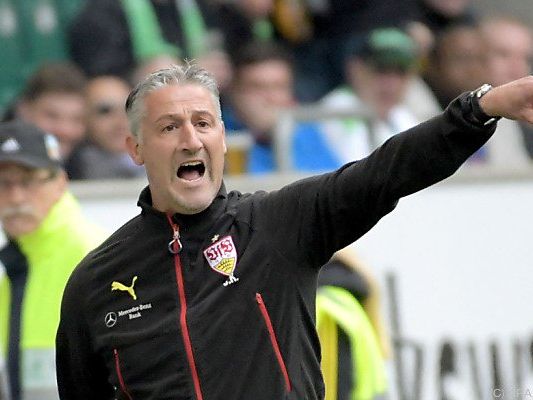 Jürgen Kramny führte die Mannschaft in die zweite Liga Jürgen Kramny führte die Mannschaft in die zweite Liga