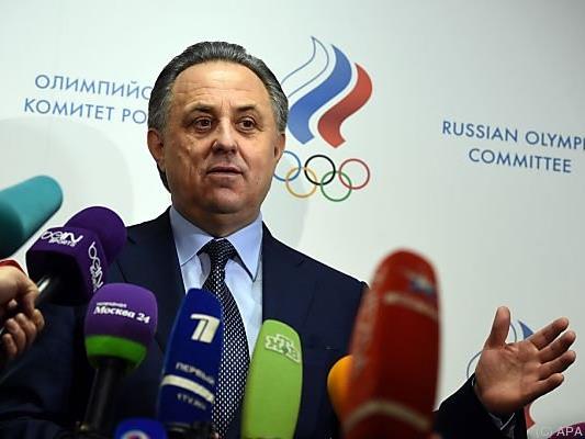 Russlands Sportminister Witali Mutko weist die Anschuldigungen zurück