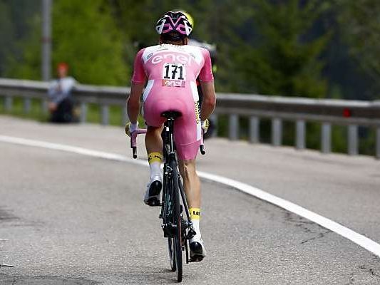 Steven Kruijswijk im Giro-Bergzeitfahren Steven Kruijswijk im Giro-Bergzeitfahren
