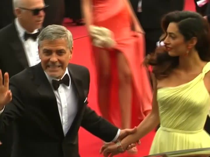 Clooney in Cannes. Clooney in Cannes.