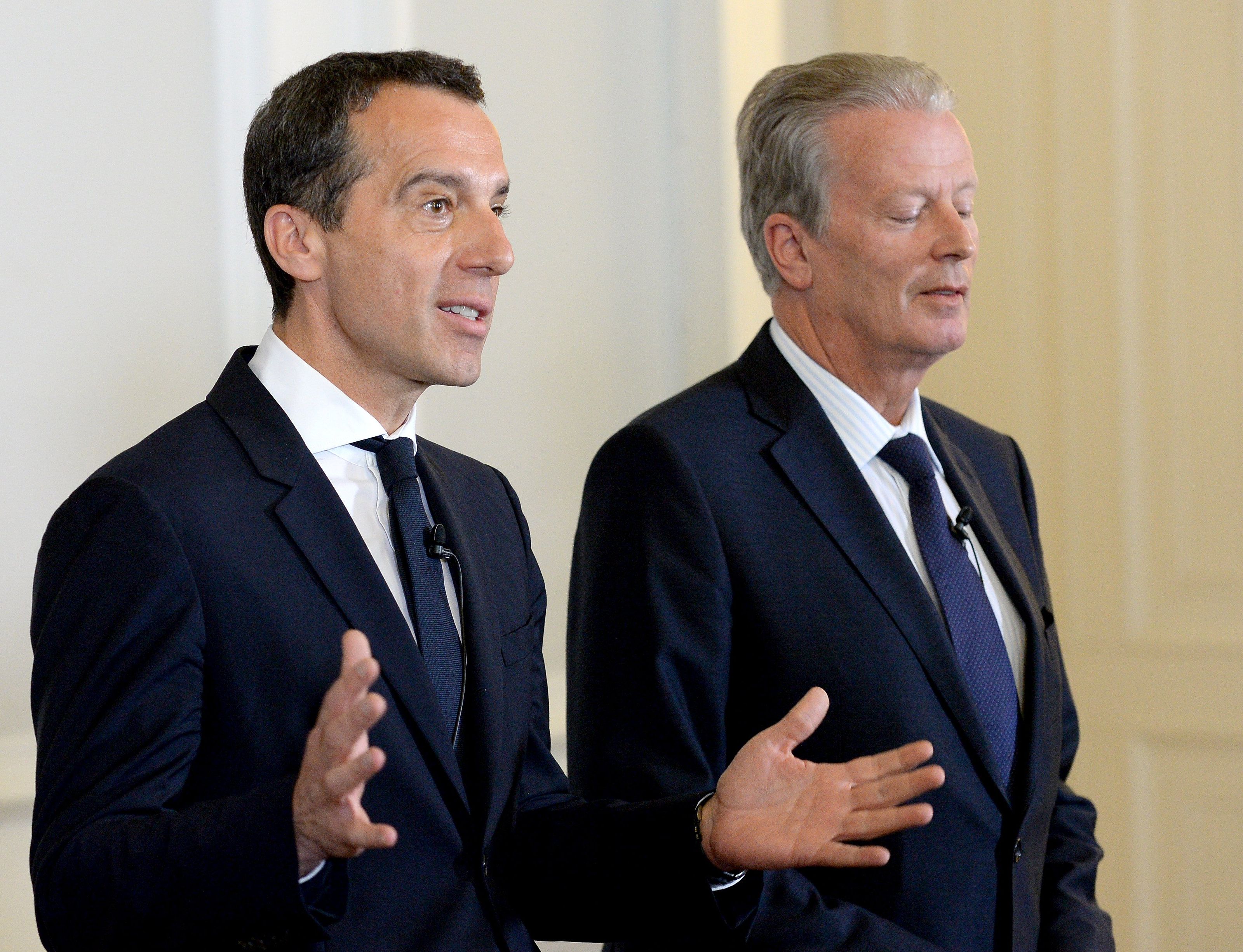 SPÖ rauf, ÖVP runter: Die Bilanz der letzten Wochen fällt für die Regierungspartner ganz unterschiedlich aus. SPÖ rauf, ÖVP runter: Die Bilanz der letzten Wochen fällt für die Regierungspartner ganz unterschiedlich aus.