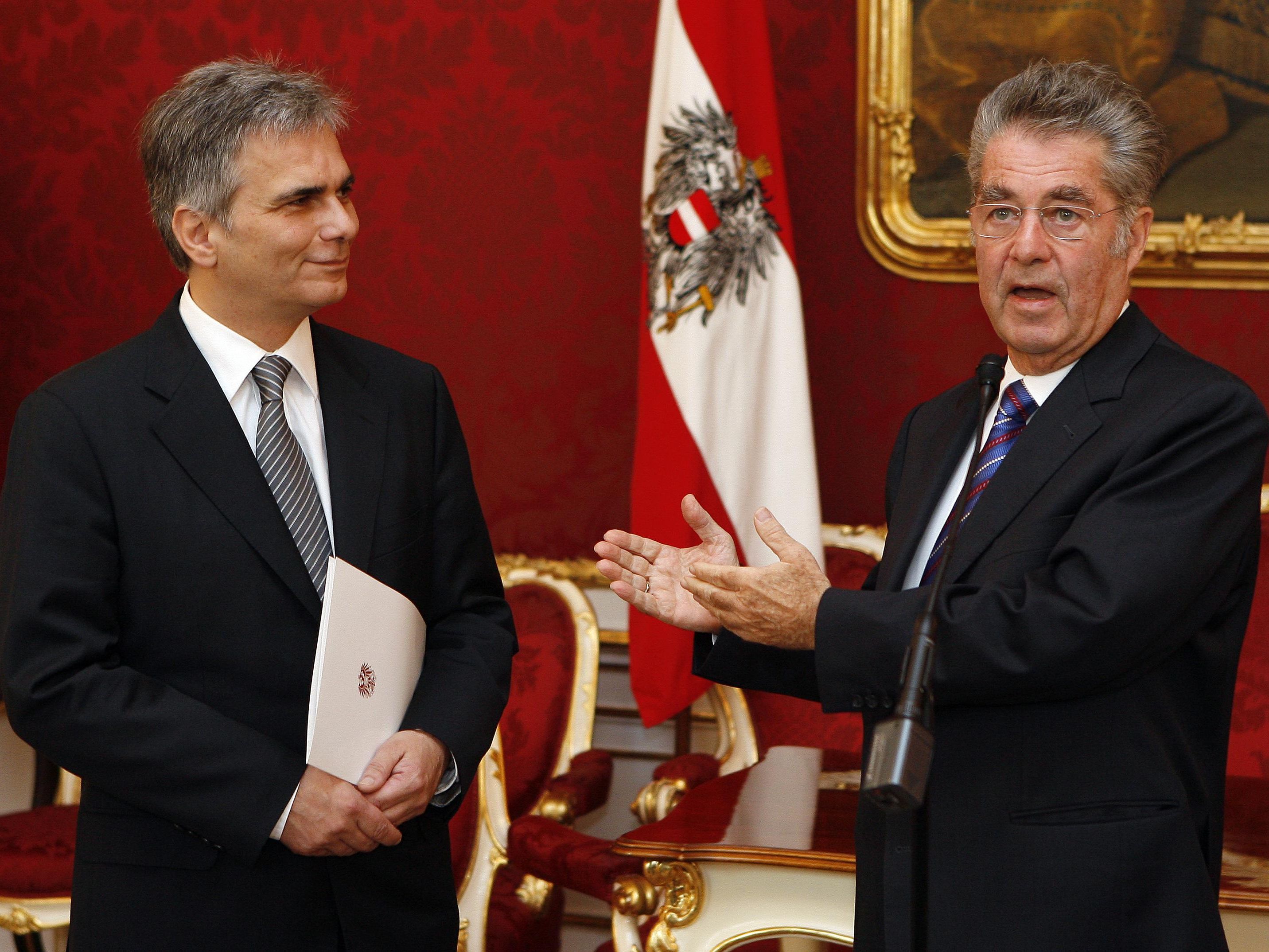 Faymann und Fischer erhalten ehrenamtliche Jobs. Faymann und Fischer erhalten ehrenamtliche Jobs.