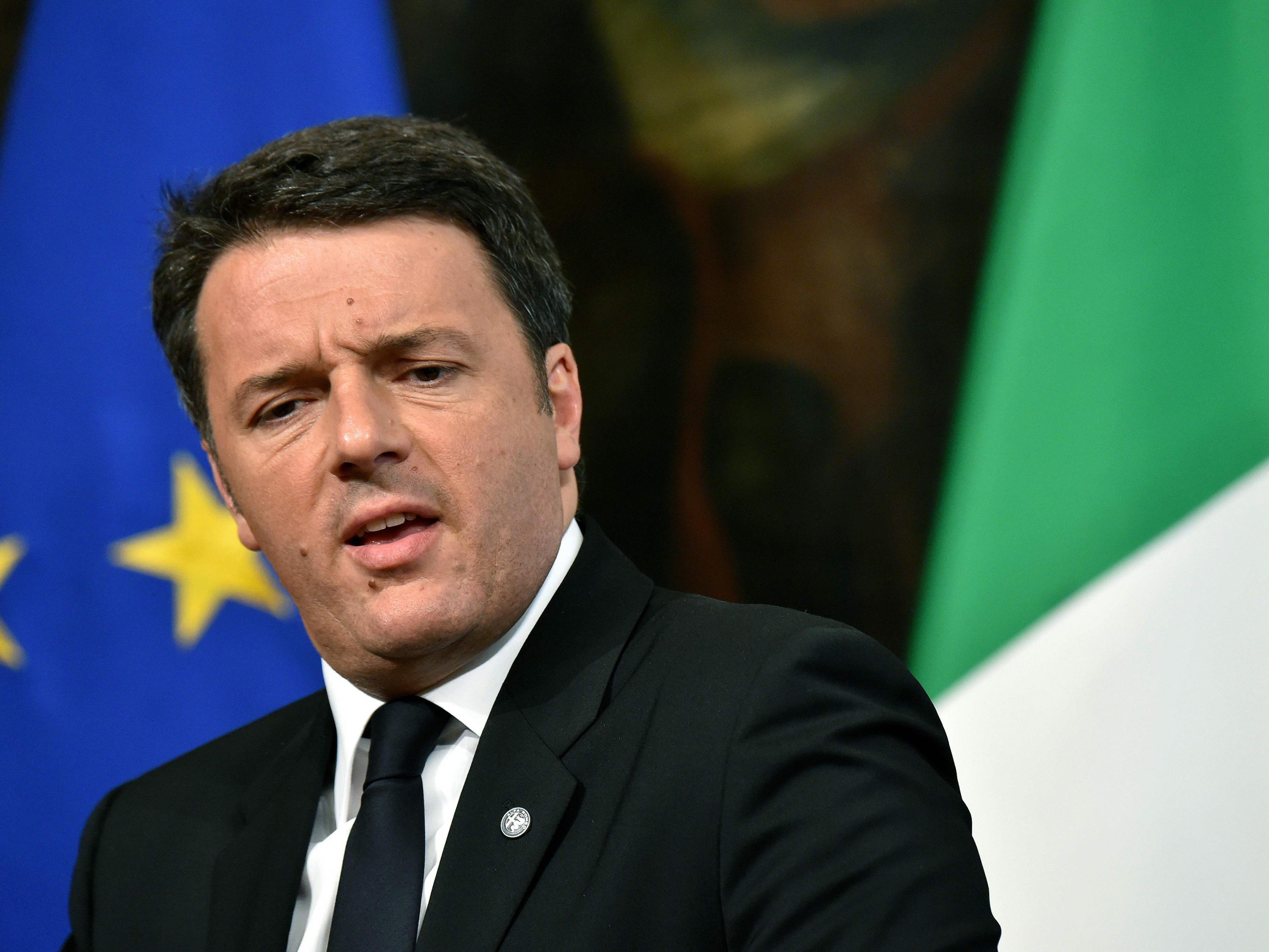 Für Italiens Premier Matteo Renzi sind Österreichs Brennerpläne "abscheuliche Wahlpropaganda."
