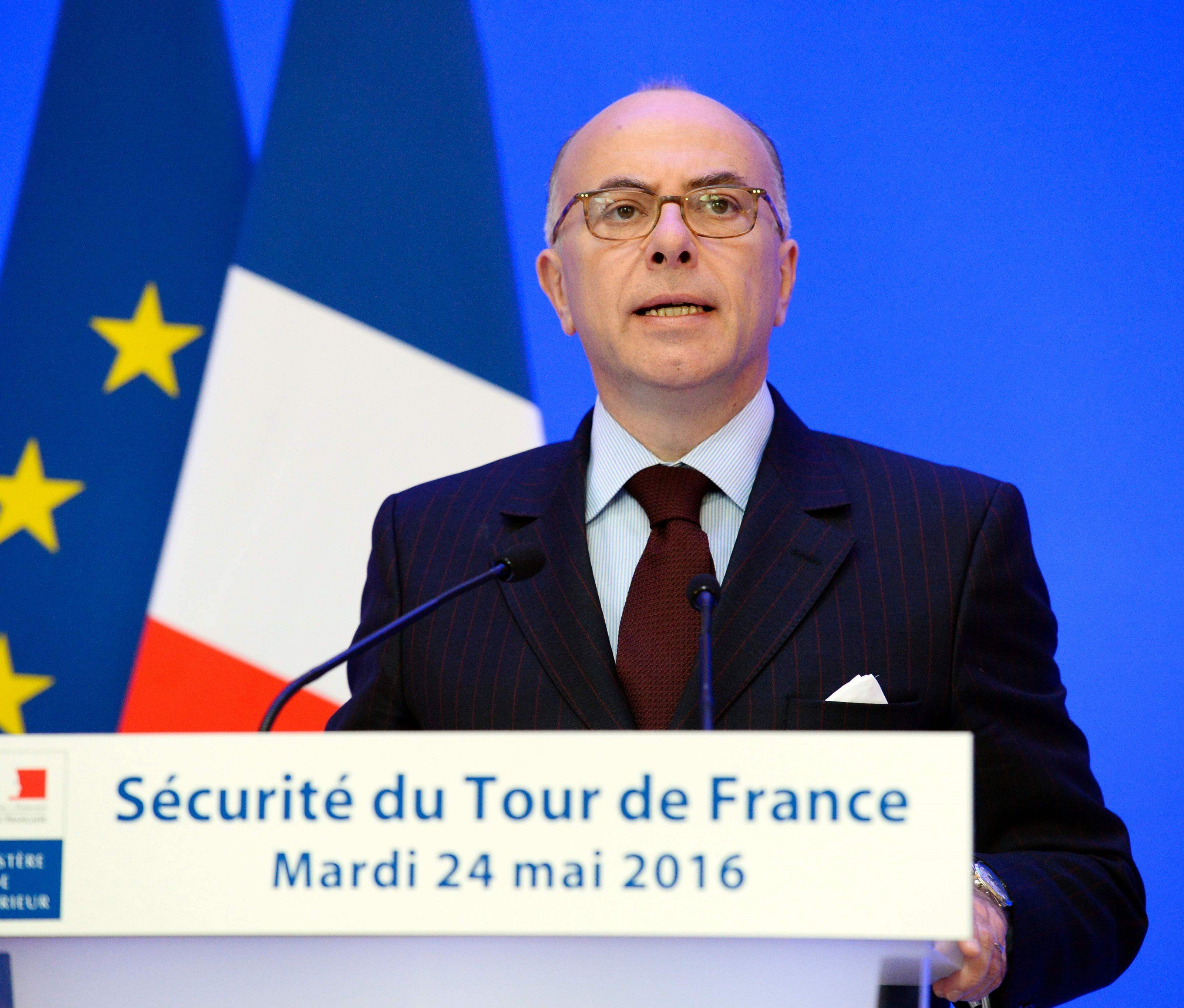 Frankreichs Innenminister Bernard Cazeneuve. Frankreichs Innenminister Bernard Cazeneuve.