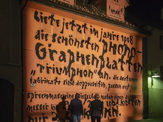 Das bemalte Haus von Günter Bucher Das bemalte Haus von Günter Bucher