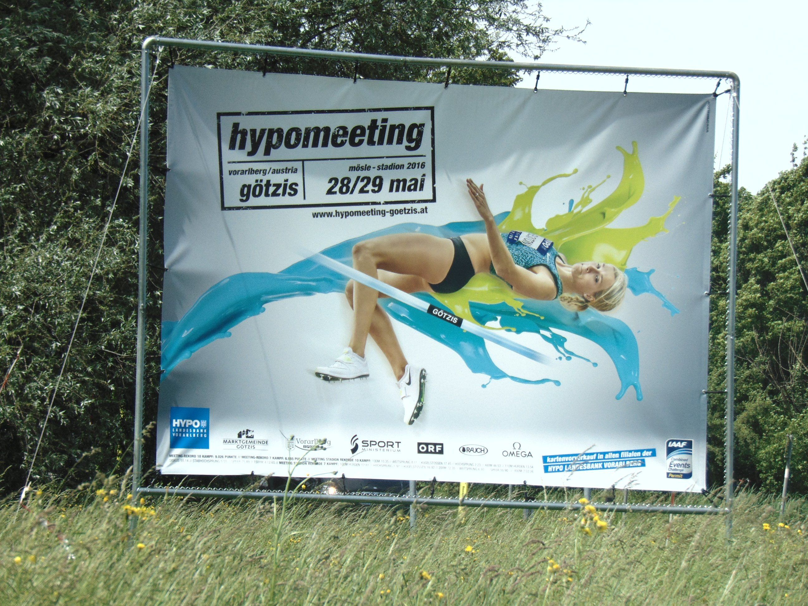 Das Meeting im Götzner Mösle Stadion kann beginnen Das Meeting im Götzner Mösle Stadion kann beginnen