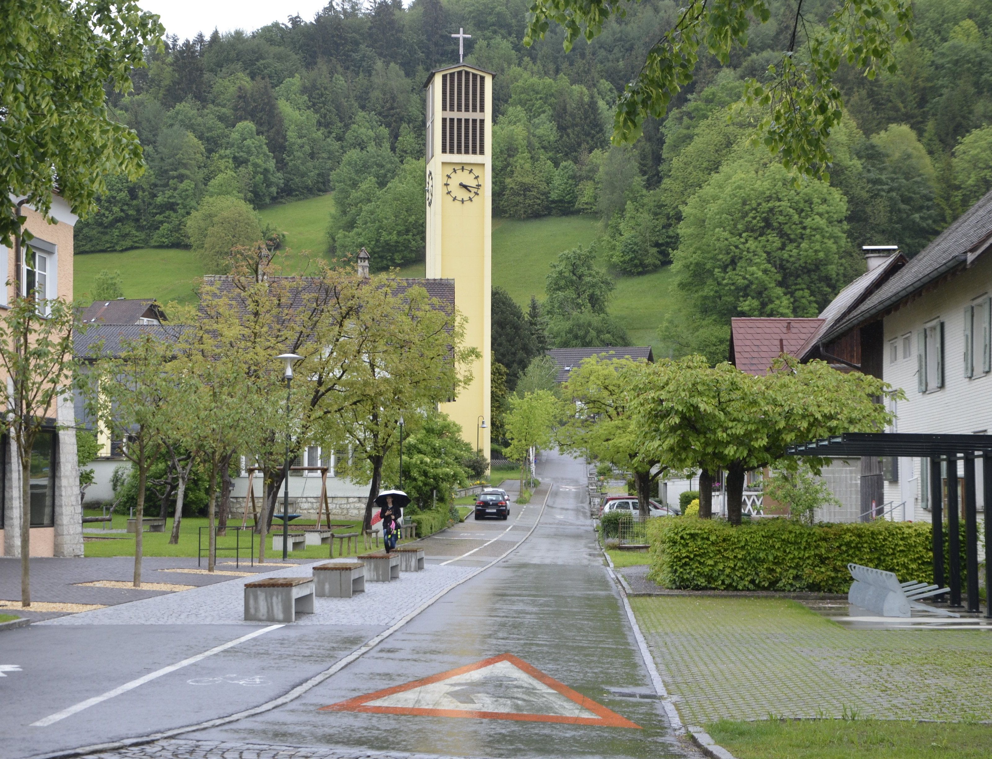Die Fidelisgasse wird verkehrsberuhigend gestaltet Die Fidelisgasse wird verkehrsberuhigend gestaltet