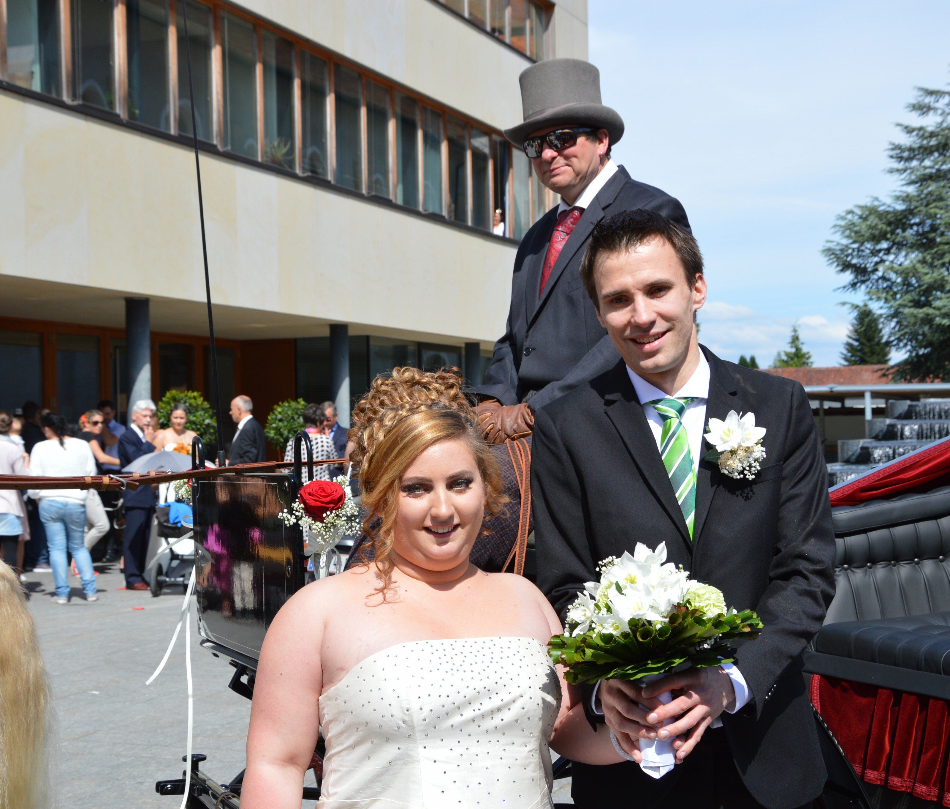 Bianca Brunner und Willi Schruttke haben geheiratet Bianca Brunner und Willi Schruttke haben geheiratet