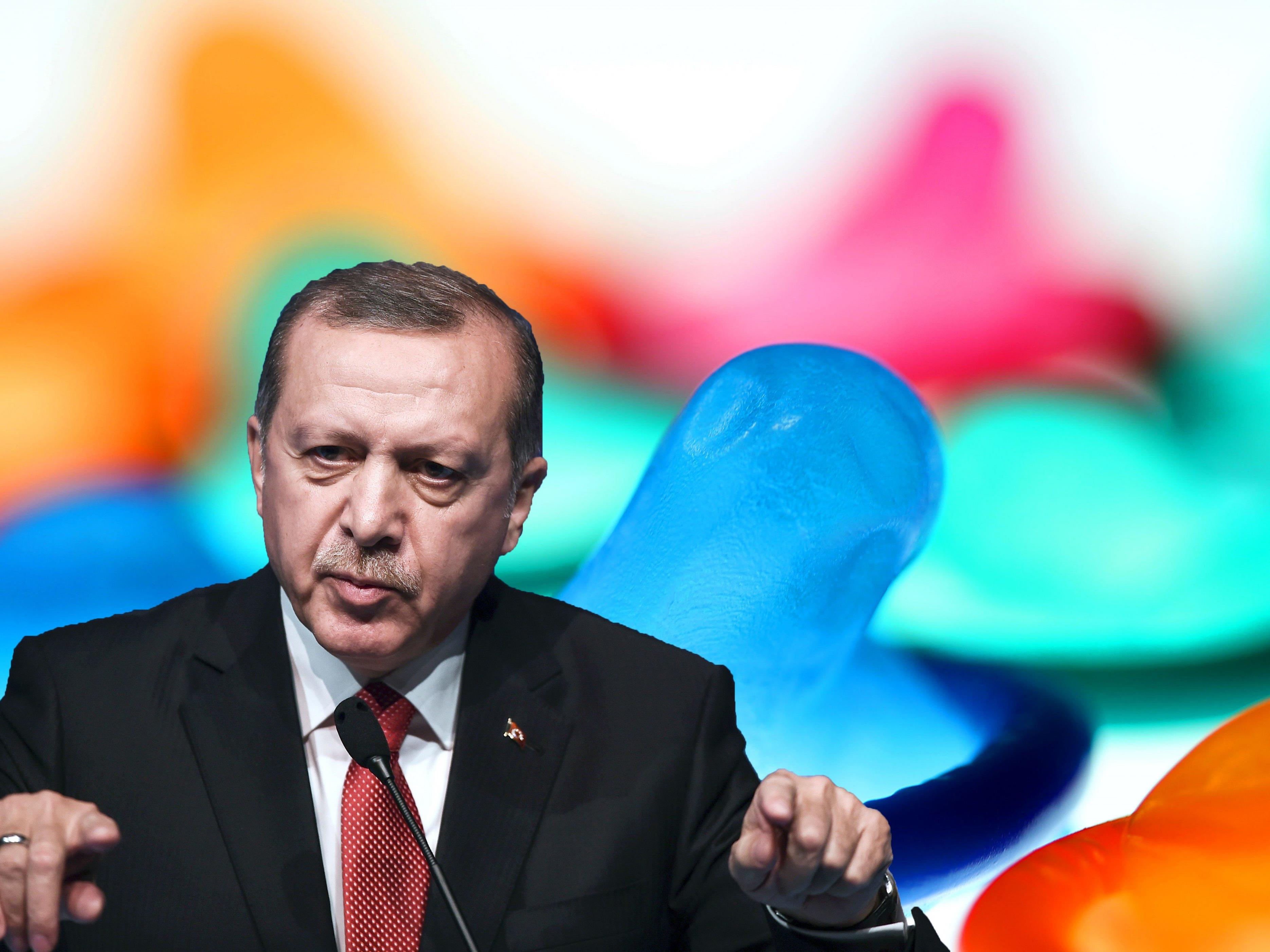 Erdogan ist gegen Empfängnisverhütung.