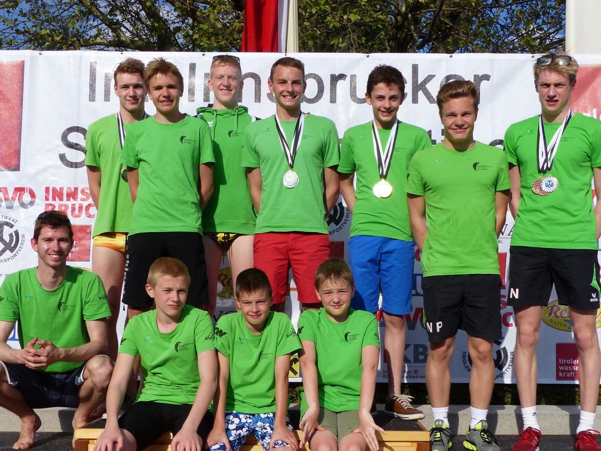 Die Bludenzer schwimmen auf der Erfolgswelle Die Bludenzer schwimmen auf der Erfolgswelle