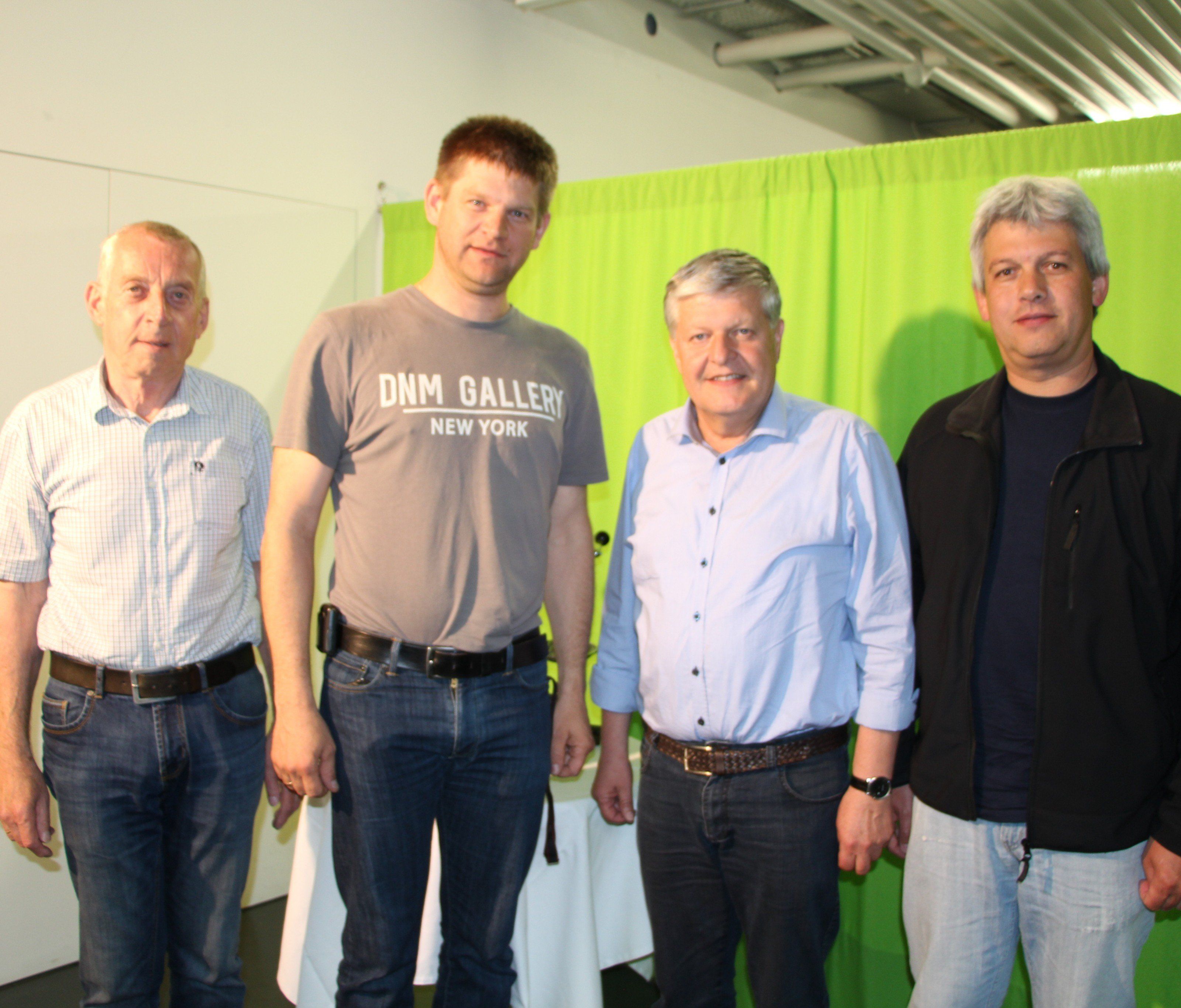 Neuer Vorstand der Vorarlberger Museumswelt mit Kurt Moll, Ingo Valentini, Manfred Morscher und Bernd Reisch. Neuer Vorstand der Vorarlberger Museumswelt mit Kurt Moll, Ingo Valentini, Manfred Morscher und Bernd Reisch.